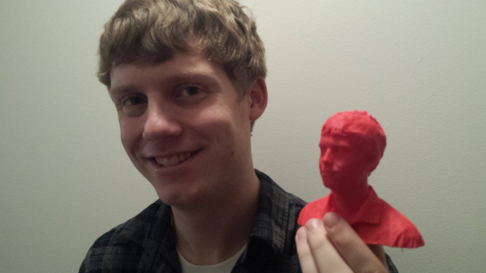 James Calteaux and mini head print